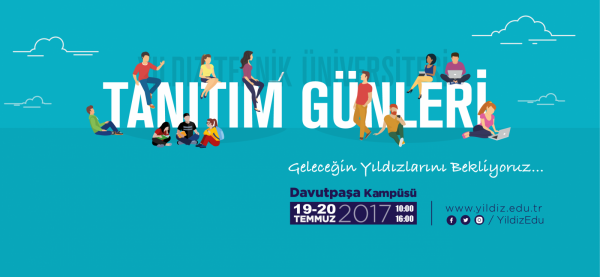 YTÜ Tanıtım Günleri 19-20 Temmuz’da Davutpaşa Kampüsü’nde!