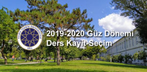 Güncellendi: Yıldız Teknik Üniversitesi 2019-2020 Güz Ders Kayıtları Başladı!