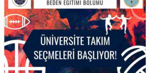 Yıldız Teknik Üniversitesi, Üniversite Takım Seçmeleri Başlıyor!