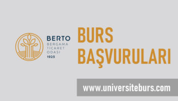 Bergama Ticaret Odası (BERTO) Burs Başvurusu Başladı!