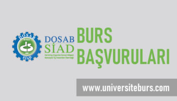 DOSAB SİAD Üniversite Burs Başvurusu