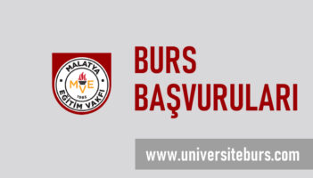 Malatya Eğitim Vakfı Burs Başvurusu