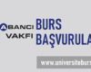 Sabancı Vakfı Burs Başvurusu