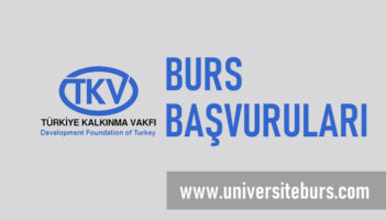 Türkiye Kalkınma Vakfı Yüksek Lisans Burs Başvurusu Başladı!