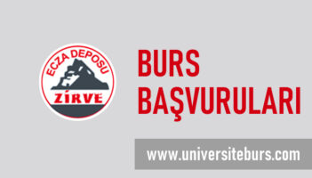 Zirve Ecza Deposu Burs Başvuruları