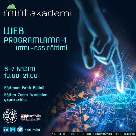 Web Programlama Eğitimi ( 6-7 Kasım 2020 )