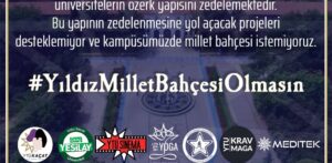 YTÜ Mezunu Milletvekili FOX TV’de, 14 Kulüp de Toplu Açıklamayla “Millet Bahçesi İstemiyoruz” Dedi