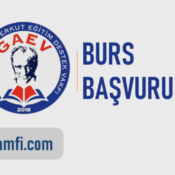 Güler ve Atila Erkut Vakfı (GAEV) Burs Başvurusu