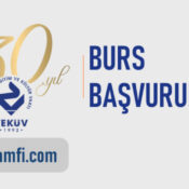 21.Yüzyıl Eğitim ve Kültür Vakfı (YEKÜV) Burs Başvurusu