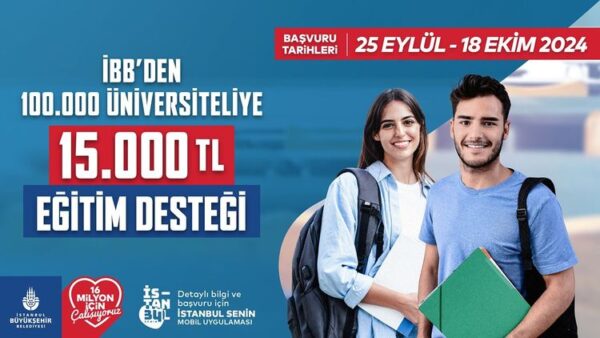 İstanbul Büyükşehir Belediyesi İBB Burs Başvurusu 2024